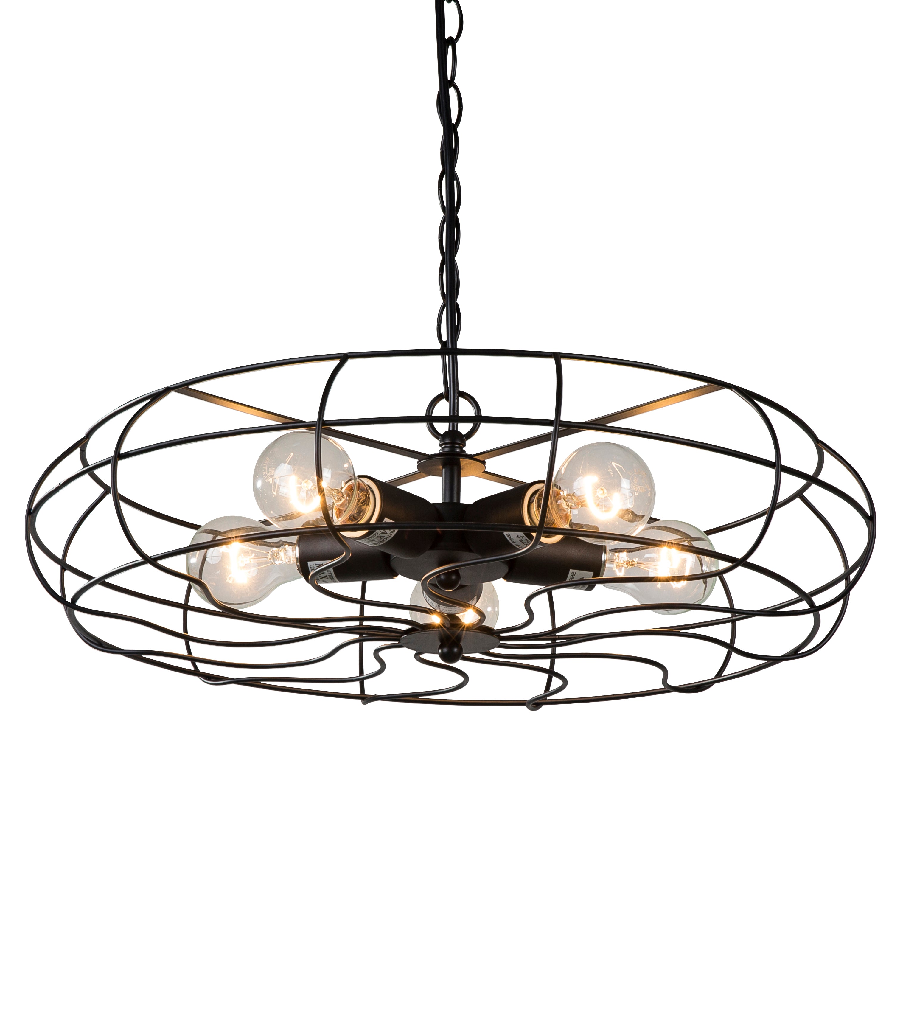 Premium Vintage Industrial Chandelier