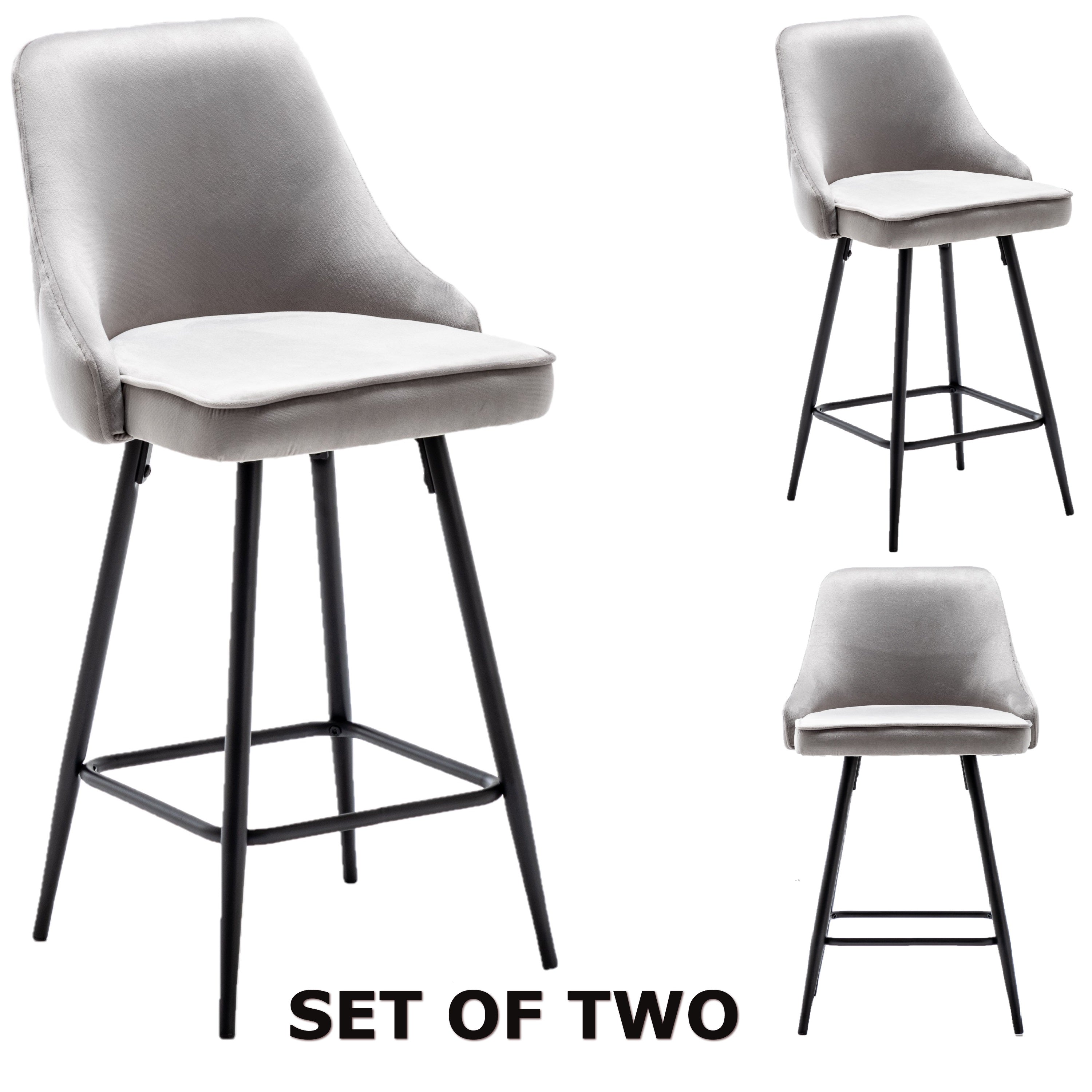 Elegant Modern Bar Stool Set