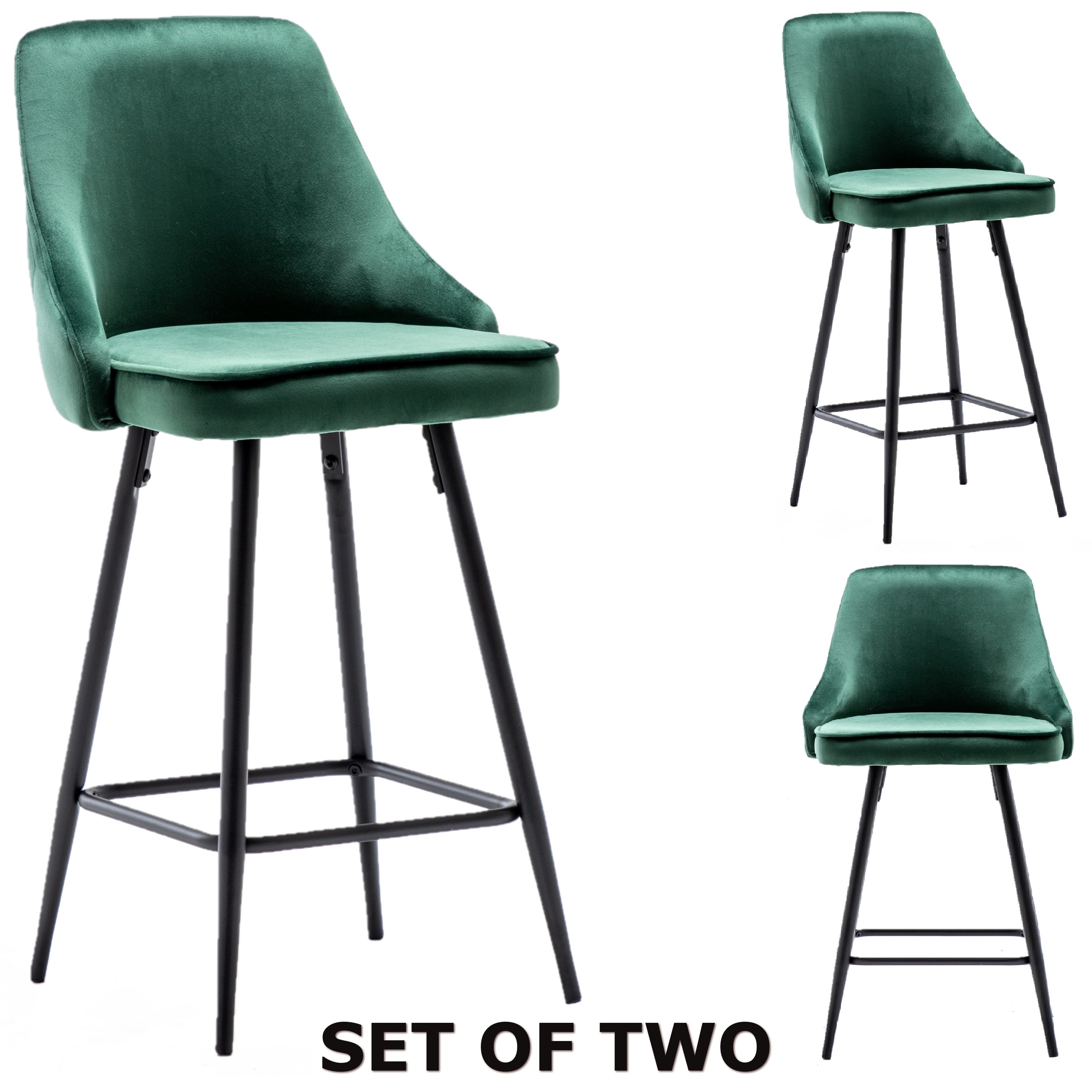 Premium Modern Upholstered Bar Stools