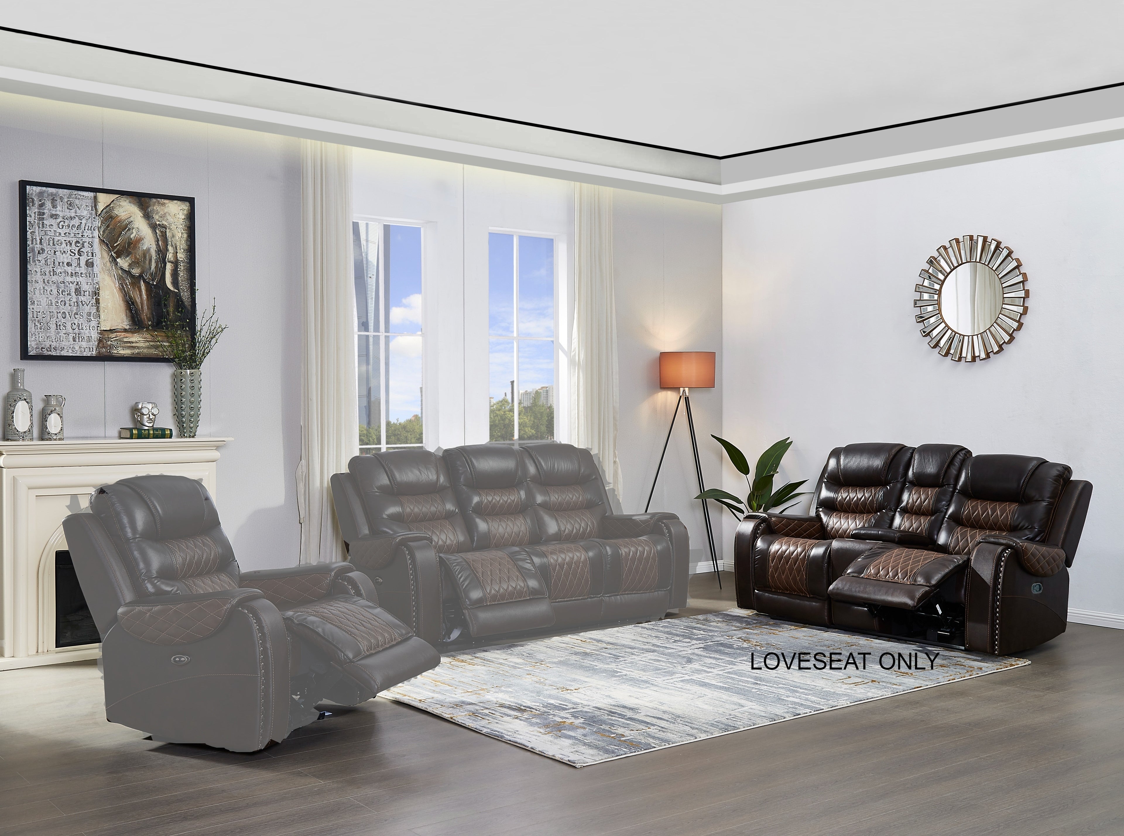 Premium Reclining Loveseat