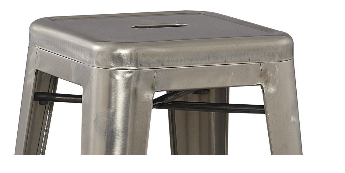 Elegant Industrial Bar Stool Set