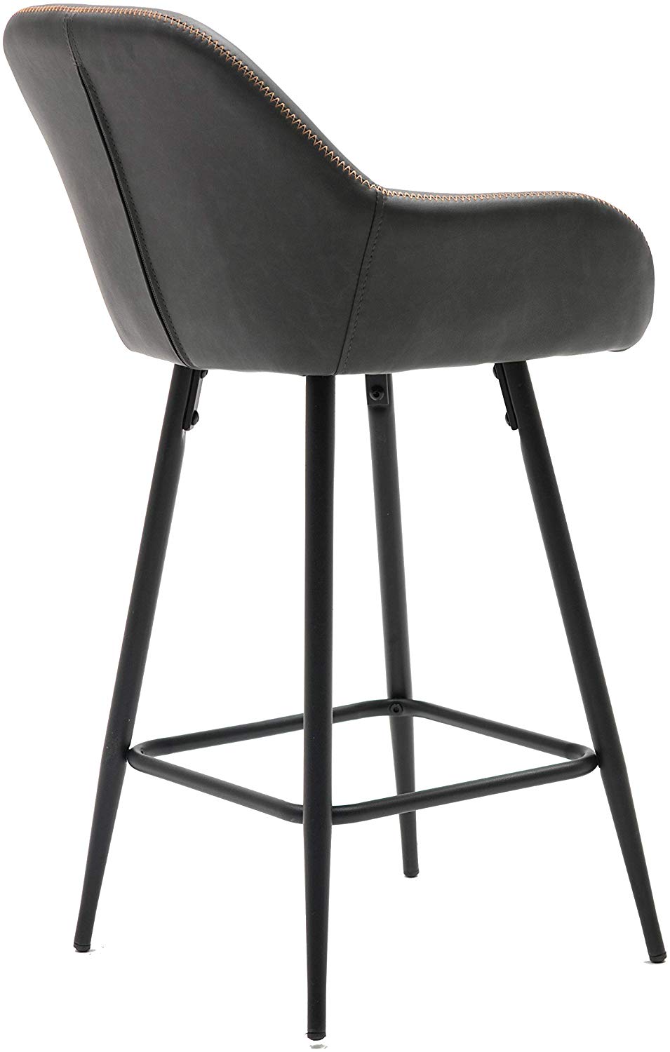 Classic Upholstered Bar Stools Set