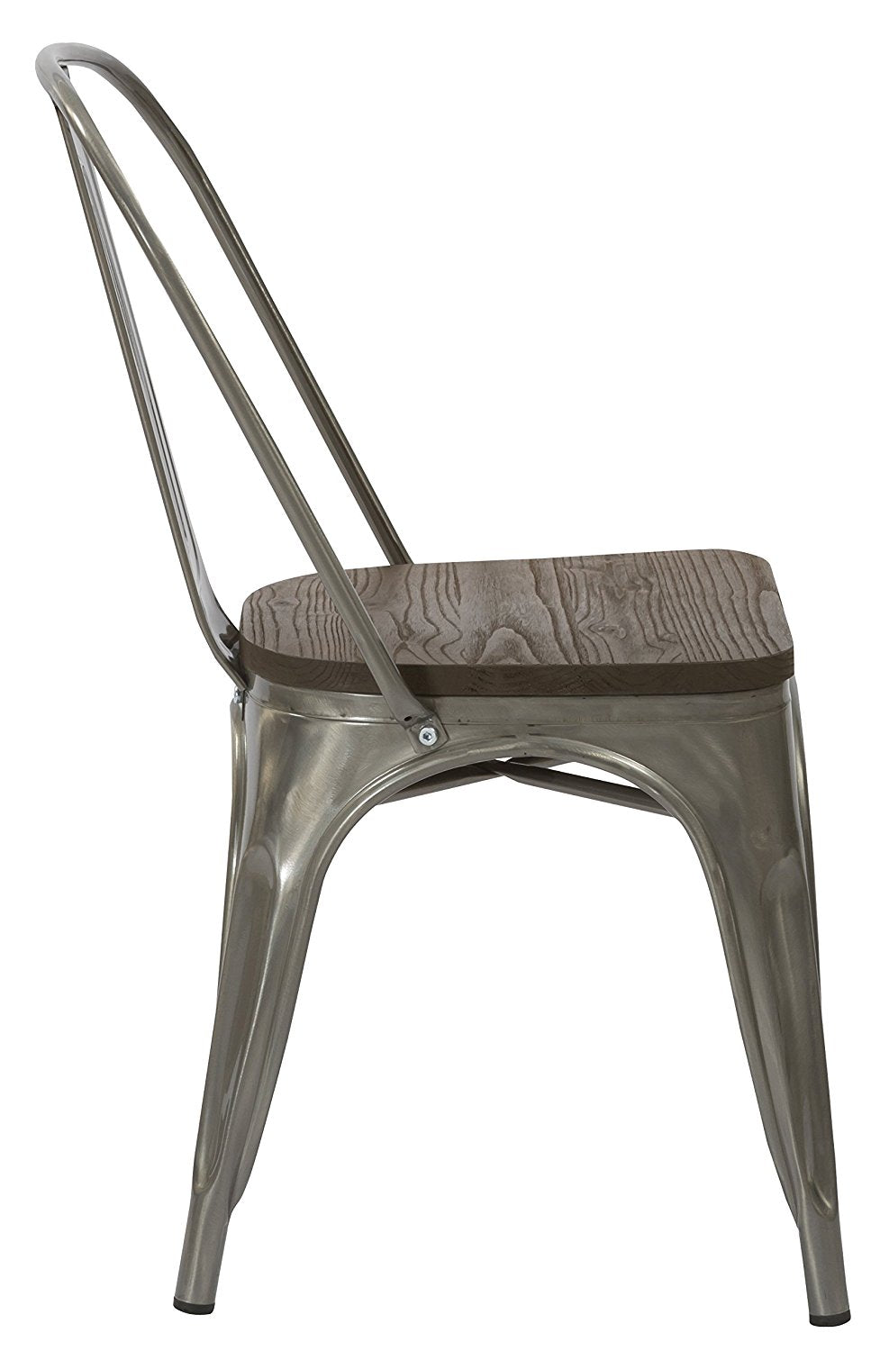 Classic Industrial Dining Chairs Set