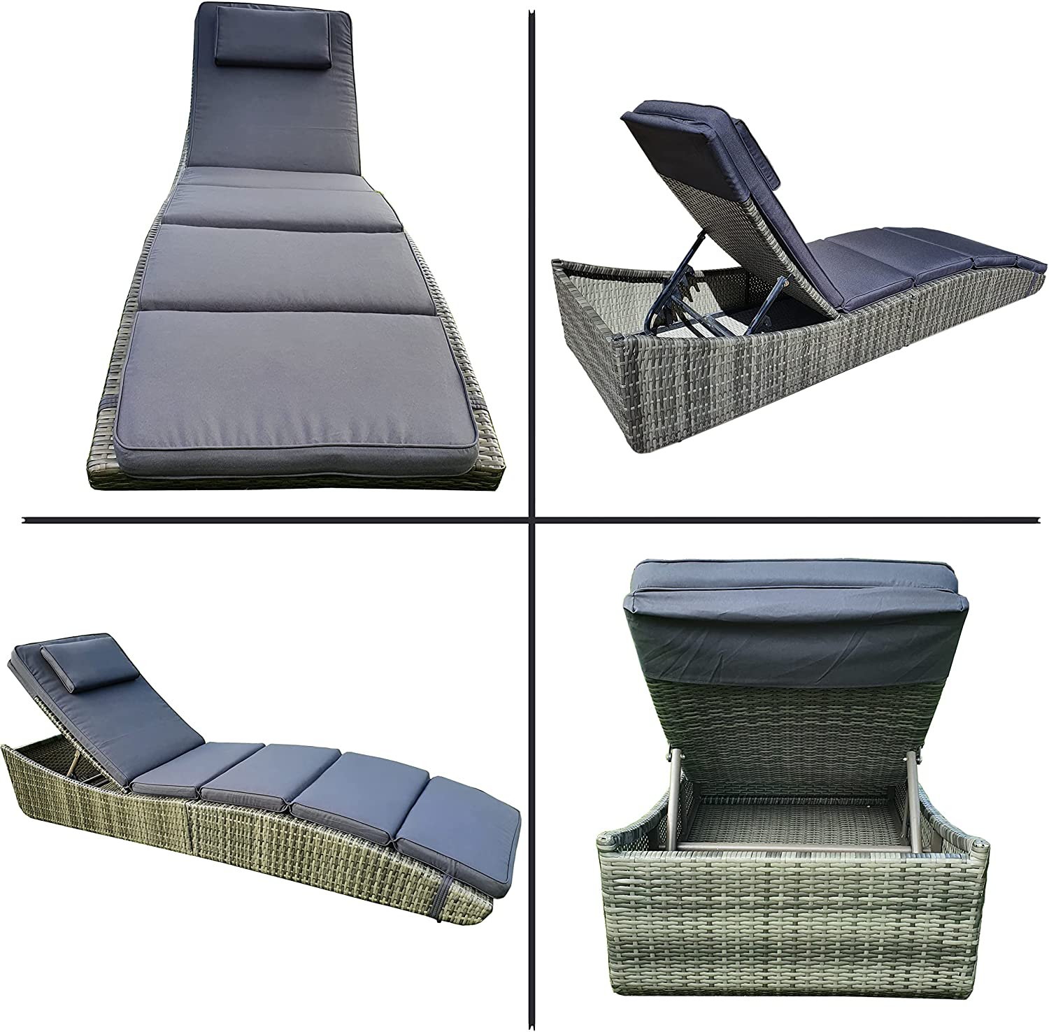 Premium Outdoor Foldable Chaise Lounge