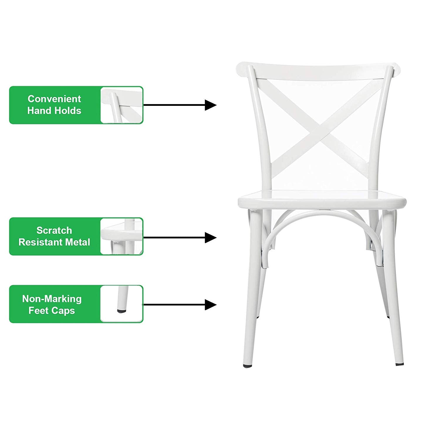 Premium Industrial Dining Chairs
