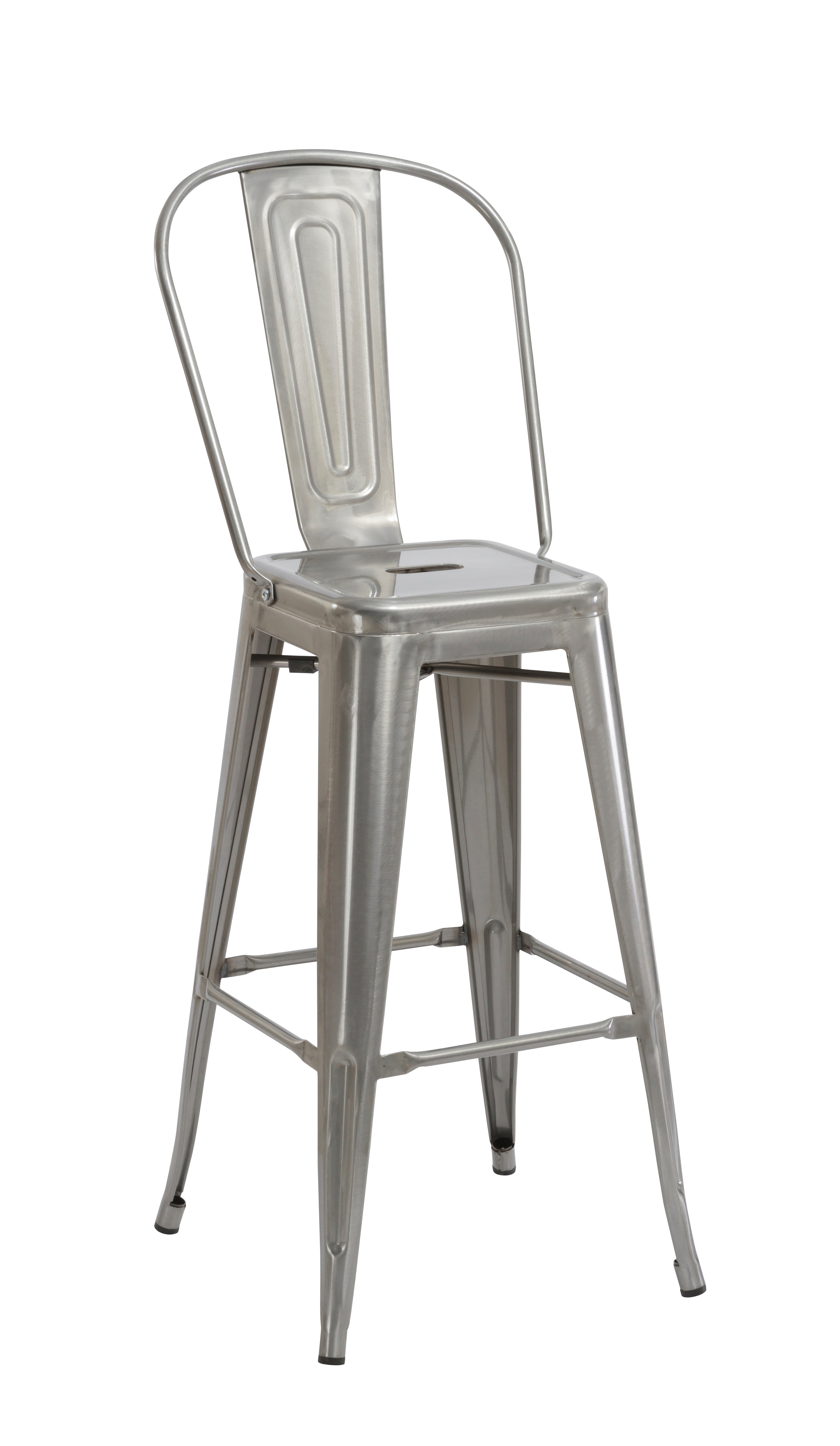 Stylish Industrial Bar Stool Set