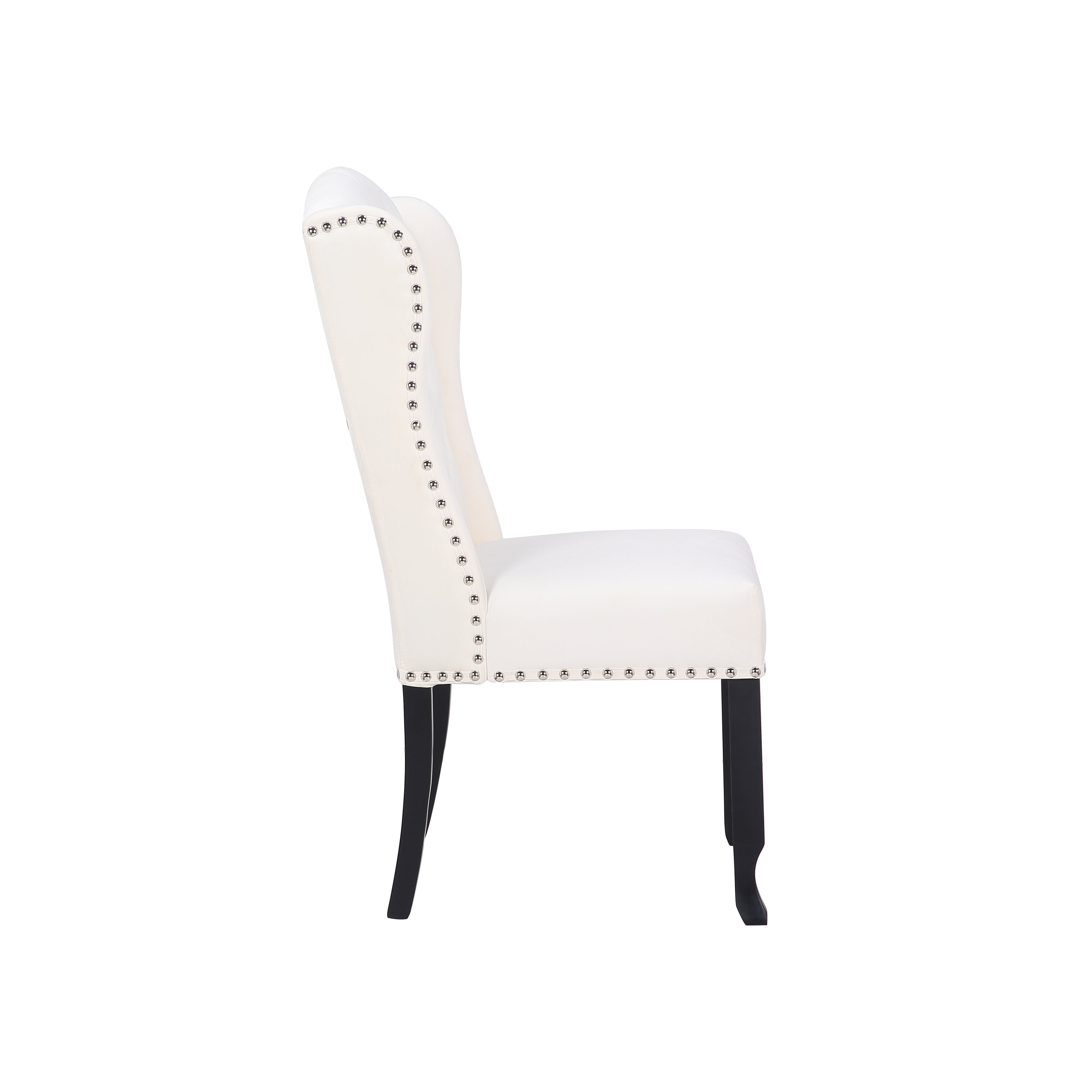 Luxury Tufted Dining Chair Set