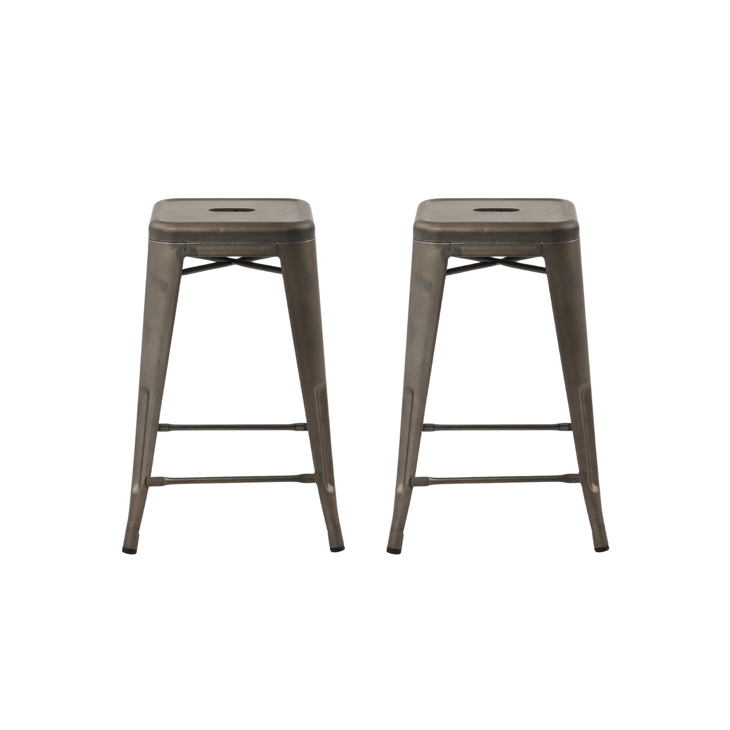 Premium Industrial Barstools Set