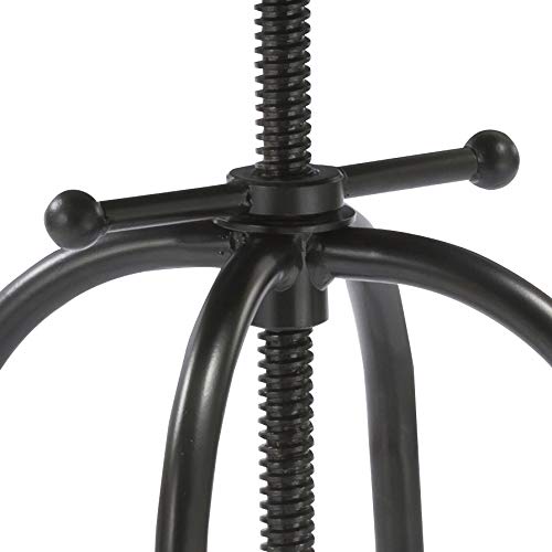 Premium Industrial Adjustable Bar Stool