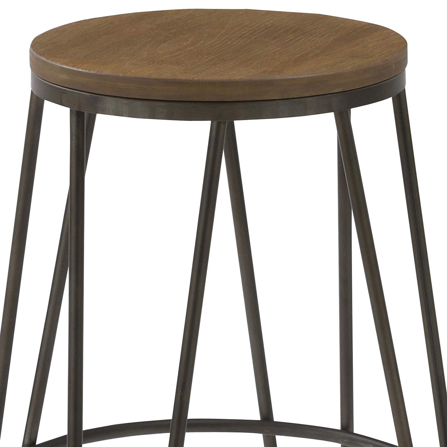 Modern Industrial Bar Stools Set