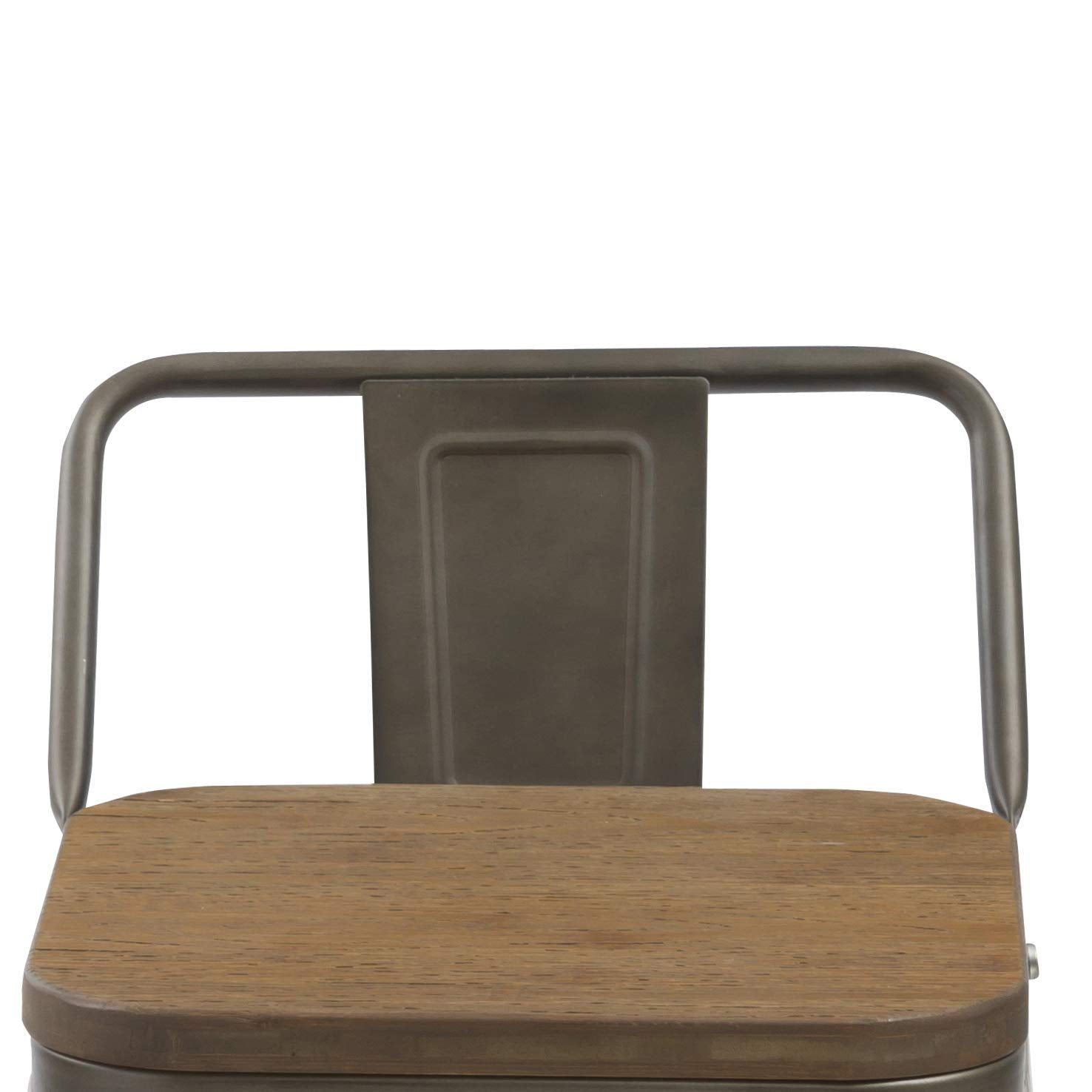 Deluxe Industrial Bar Stool Set