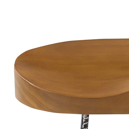 Refined Industrial Bar Stool Set