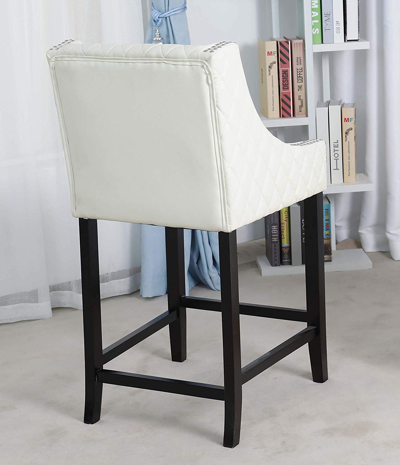 Premium Quilted Bar Stool Set