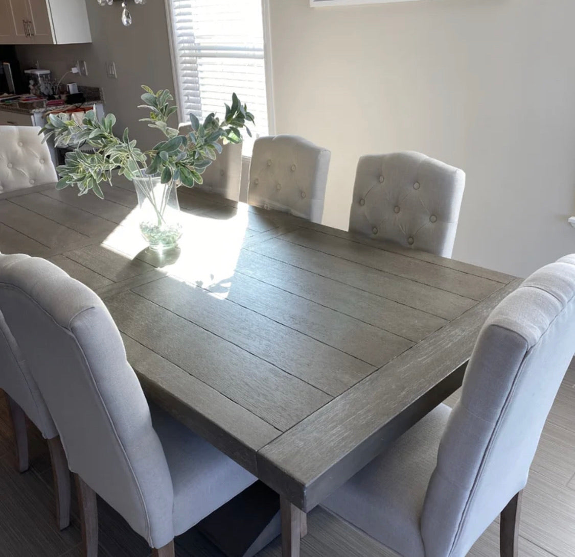 Vintage Upholstered Dining Chairs Set